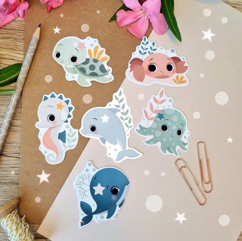 STICKERS VINYLE  - PETITES BULLES