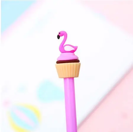 Stylo Bic Flamant Rose Cupcake Rose