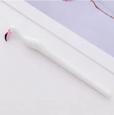Stylo Flamant Rose Blanc