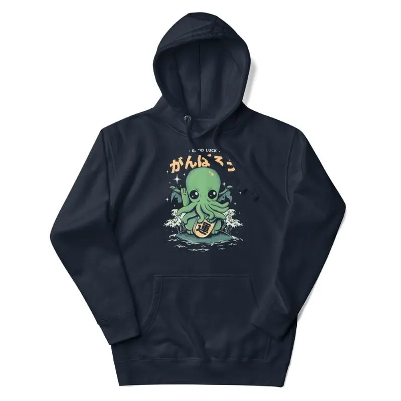Sudadera Japonesa Buena Suerte