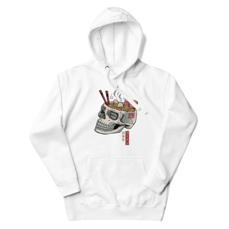 Sudadera Japonesa Calavera Ramen