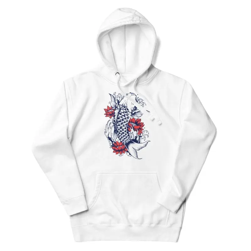 Sudadera Japonesa Carpa Koi