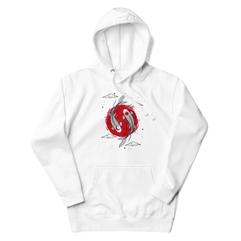 Sudadera Japonesa Duo Carpa Koi