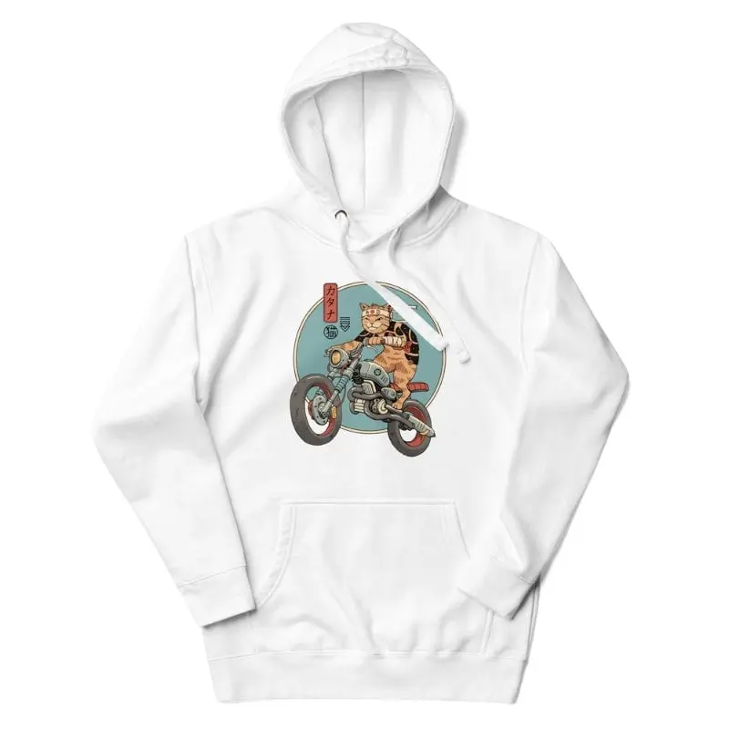 Sudadera Japonesa Neko Rider