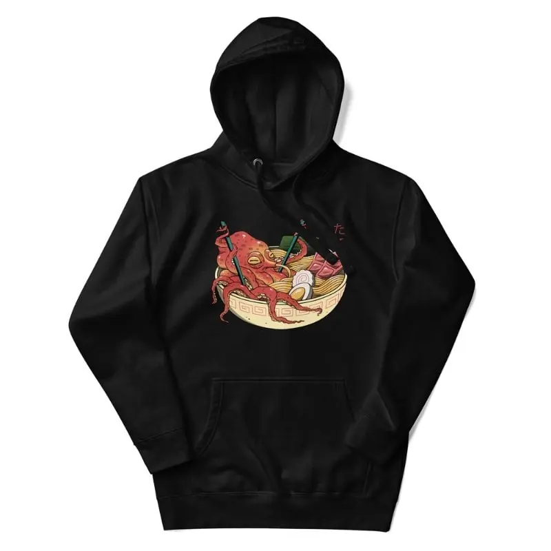 Sudadera Japonesa Pulpo Ramen