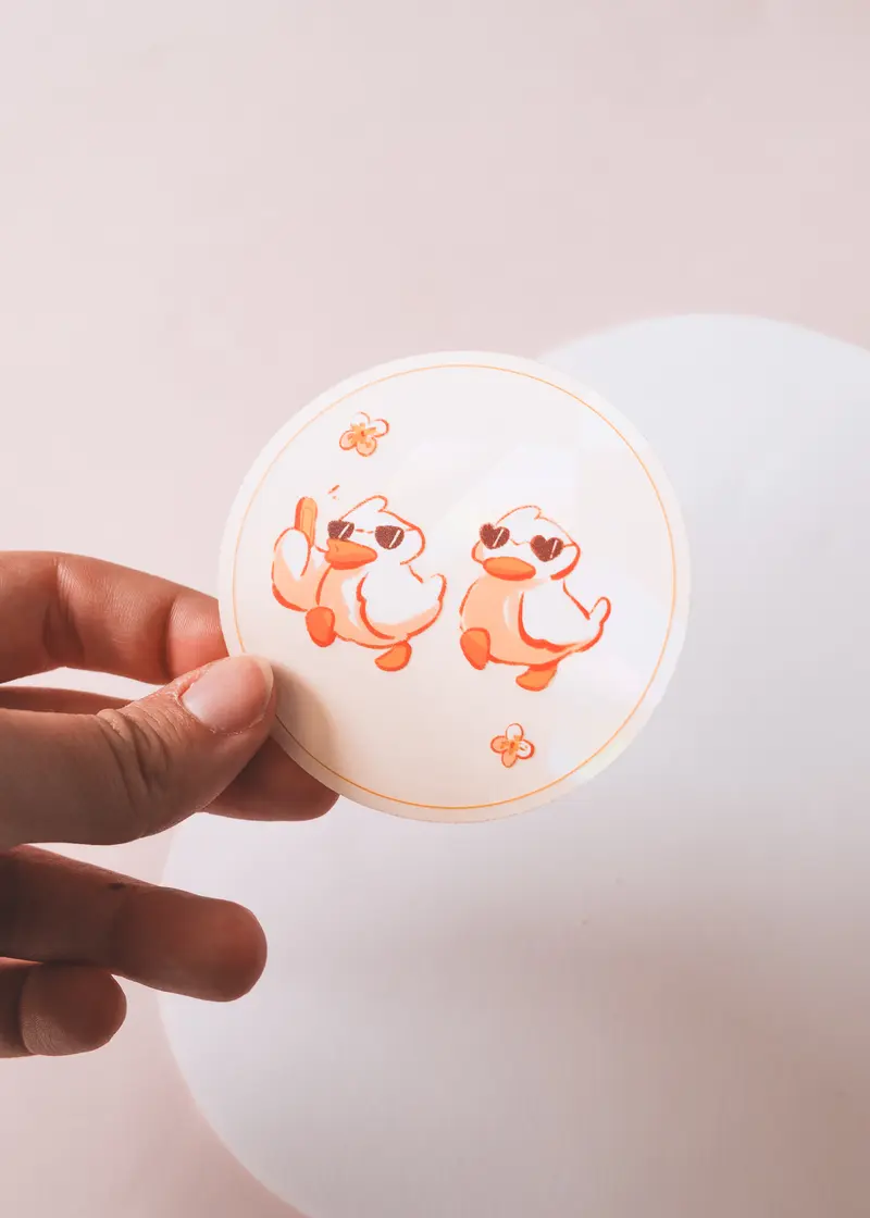 Sun catcher - Duck squad