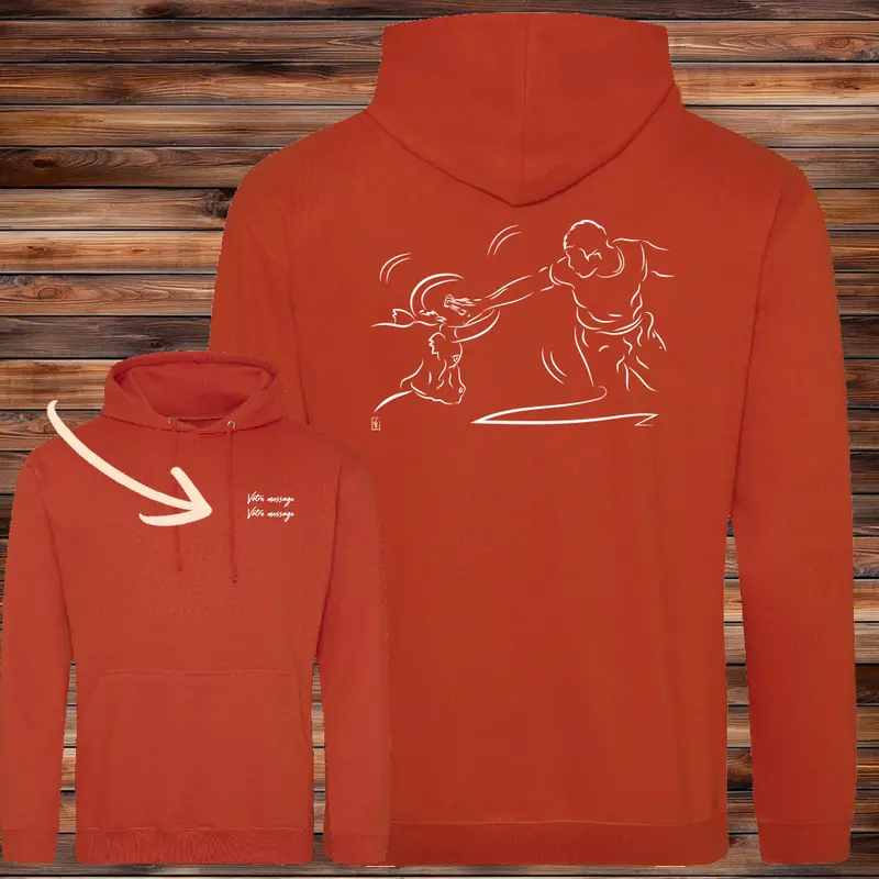 Sweat-shirt Course Camarguaise La Cocarde - Personnalisable