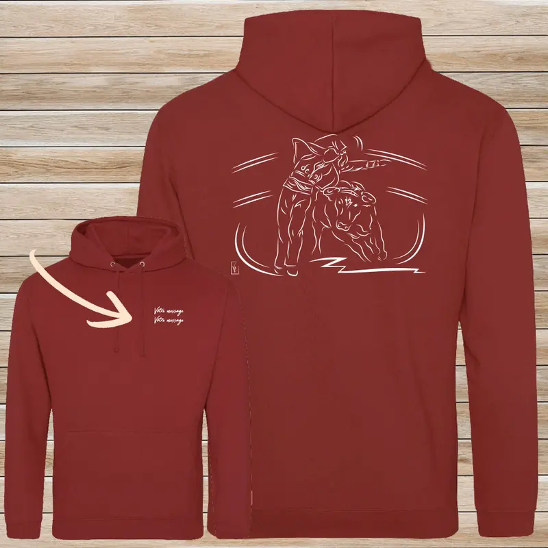 Sweat-shirt Course Landaise Boléro Écarteur - Personnalisable