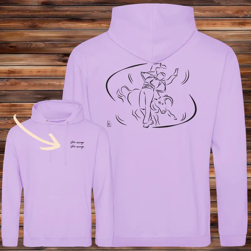 Sweat-shirt Course Landaise Écarteur - Personnalisable