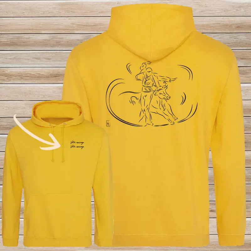 Sweat-shirt Course Landaise Escartur - Personnalisable