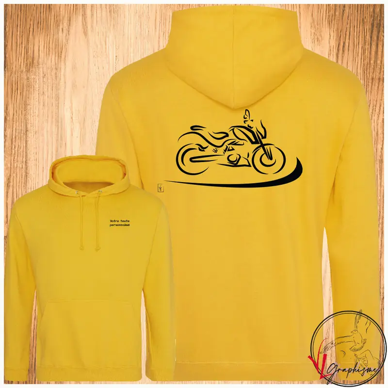 Sweat-Shirt design moto