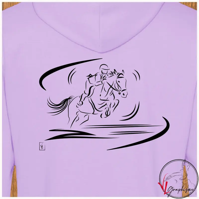 Sweat-Shirt Equitation Cheval