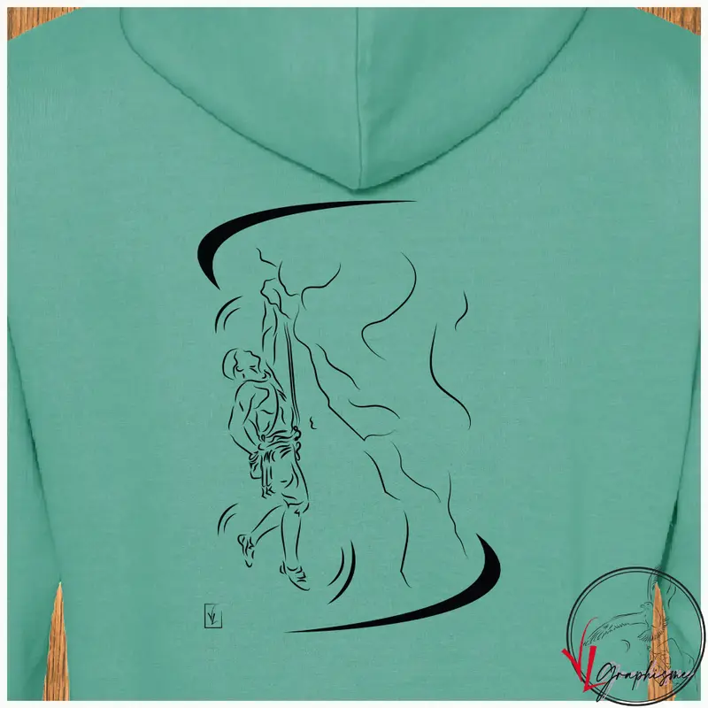 Sweat-Shirt Escalade Sport Montagne