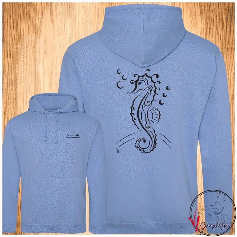 Sweat-Shirt Hippocampe bulles