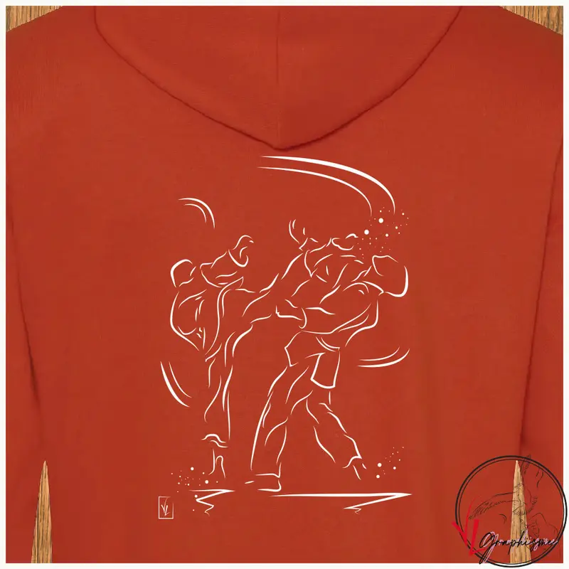 Sweat-Shirt Jujitsu Portée Sport