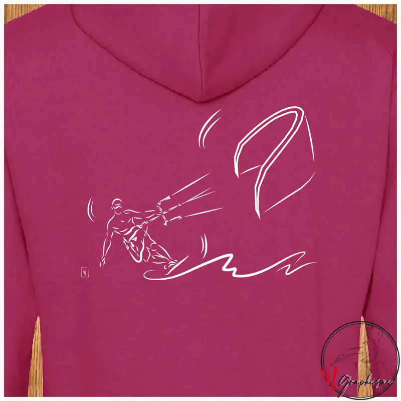 Sweat-Shirt Kitesurf La voile Sport