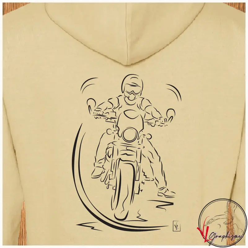 Sweat-Shirt la pause du motard