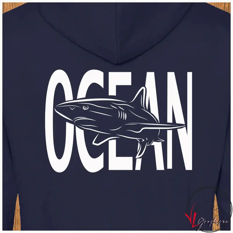 Sweat-Shirt Requin Océan