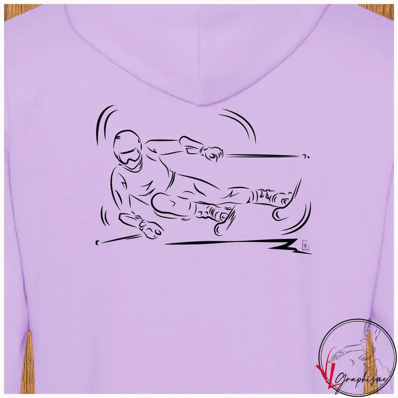 Sweat-Shirt Slalom ski alpin
