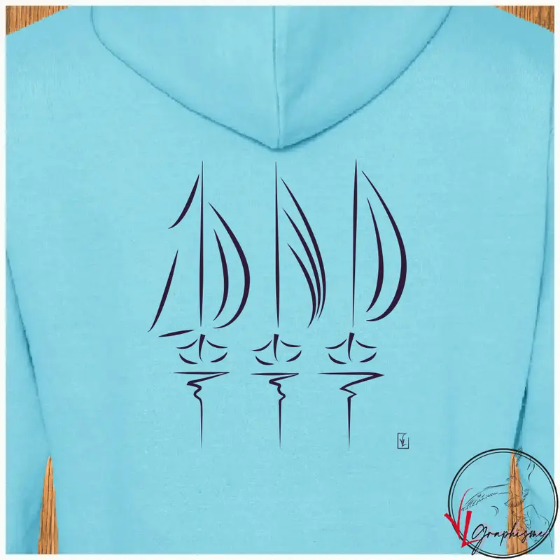 Sweat-Shirt Trois bateaux