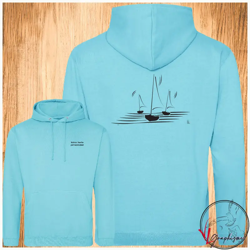 Sweat-Shirt Trois Voiliers