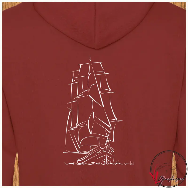 Sweat-Shirt Vieux gréement voilier