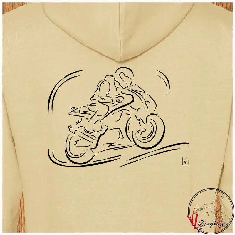 Sweat-Shirt vitesse en moto