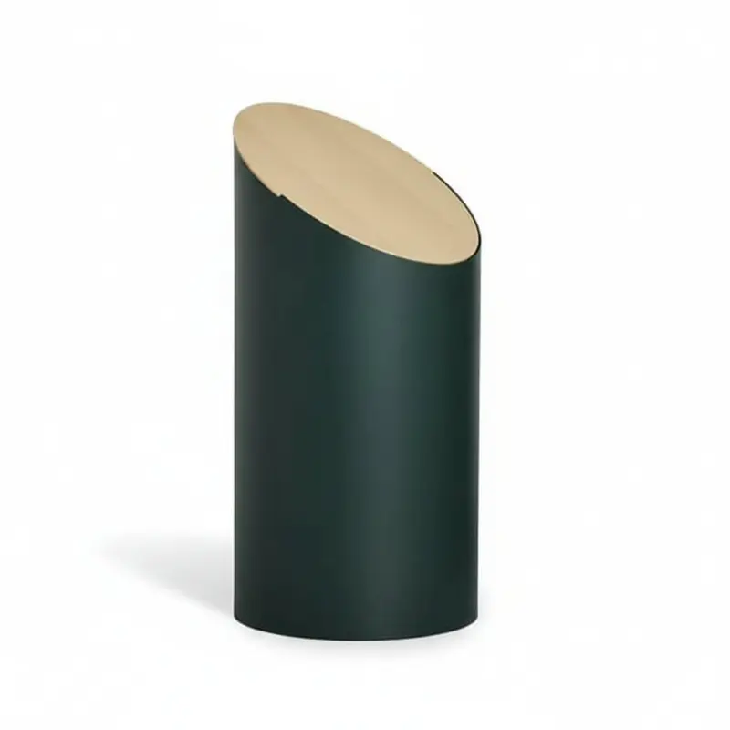 SWING BIN (M) Lid green / hm