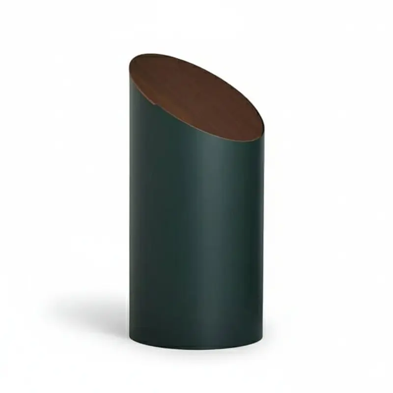 SWING BIN (M) Lid green / wn