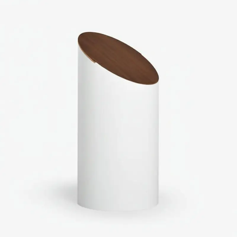 SWING BIN (M) Lid walnut