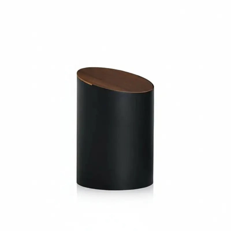 SWING BIN (S) Lid black / wn