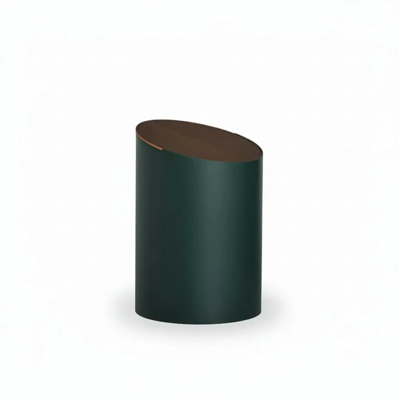 SWING BIN (S) Lid green / wn