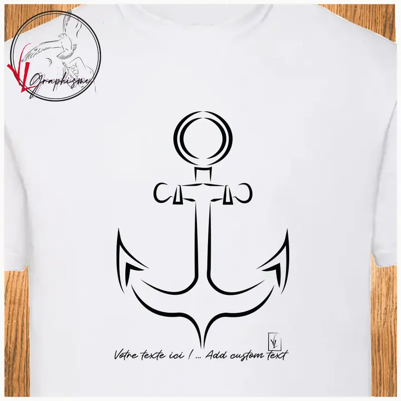 T-Shirt Ancre bateau