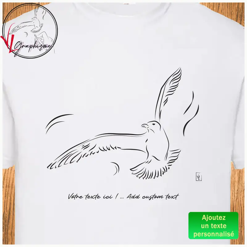 T-Shirt Envol d'un oiseau