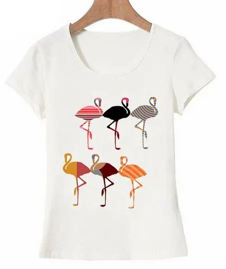 T-shirt Femme Flamants Roses