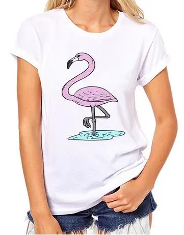 T-shirt Flamant Rose Bain