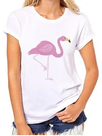 T-shirt Flamant Rose Danse