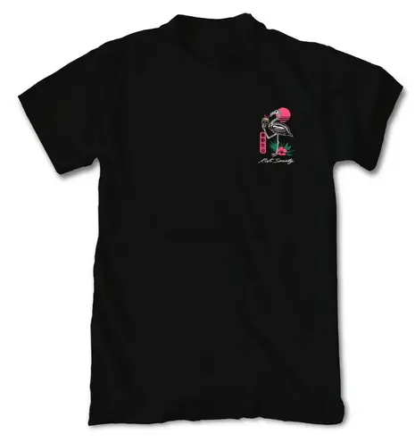 T-shirt Flamant Rose Homme