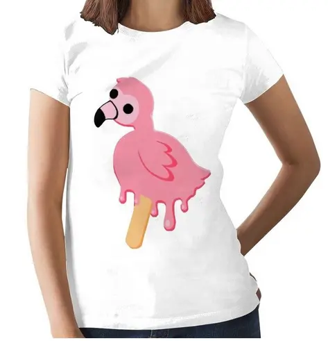 T-Shirt Flamant Rose Tendance