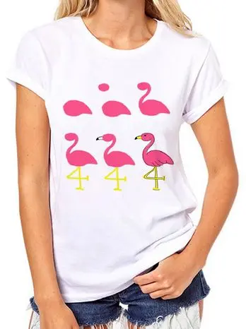 T-shirt Flamant Rose Tuto