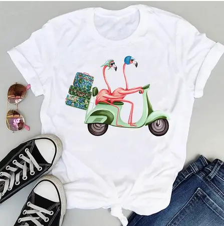 T-shirt Flamingo