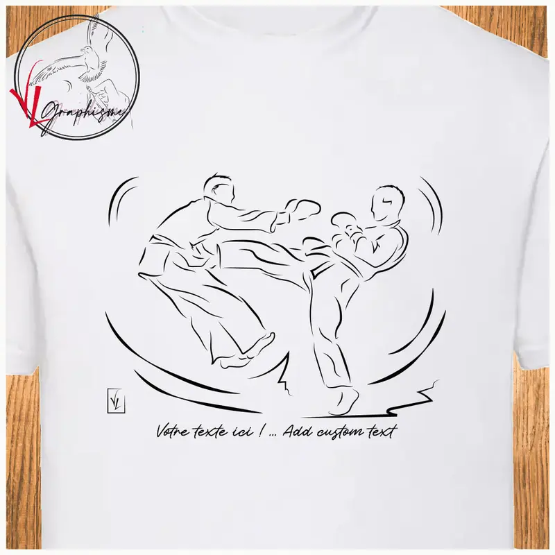 T-Shirt Jujitsu Sport - Personnalisable