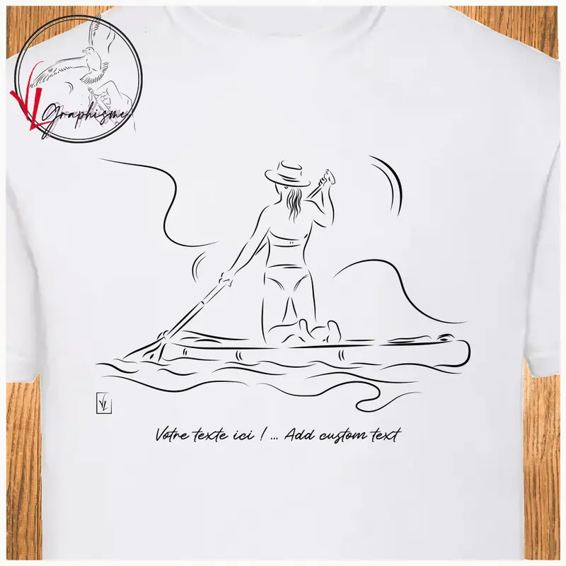 T-Shirt Paddle Femme Sport