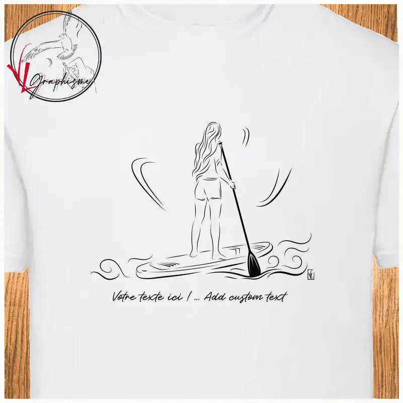 T-Shirt paddle femme