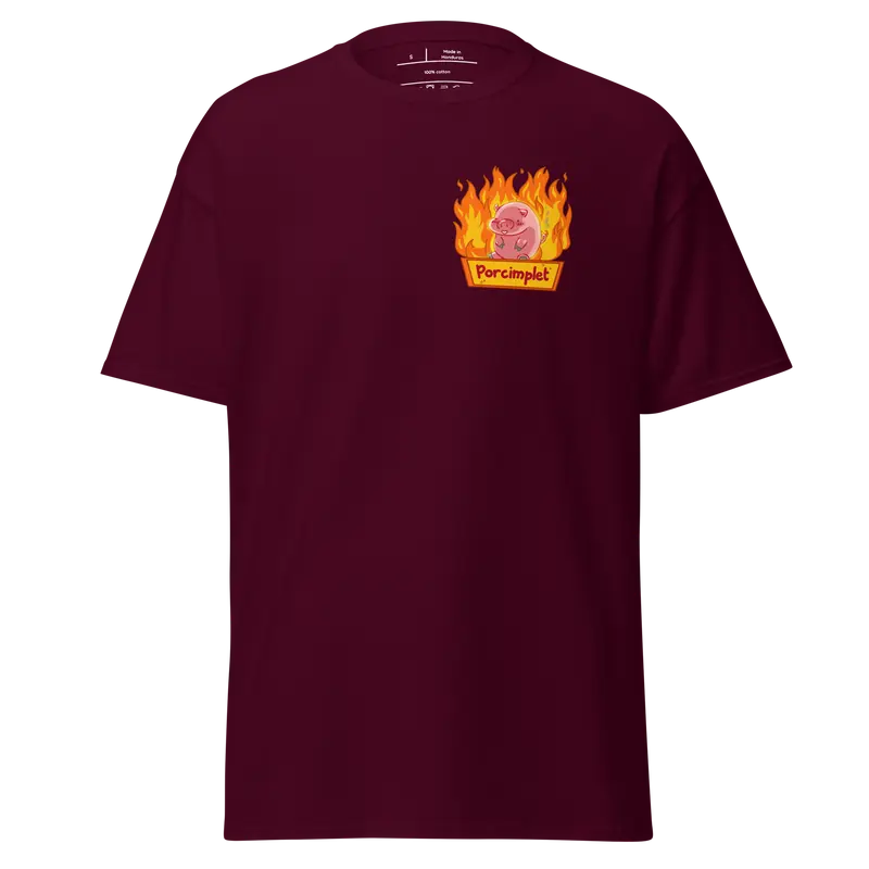 T-shirt Porcimplet - couleurs foncées