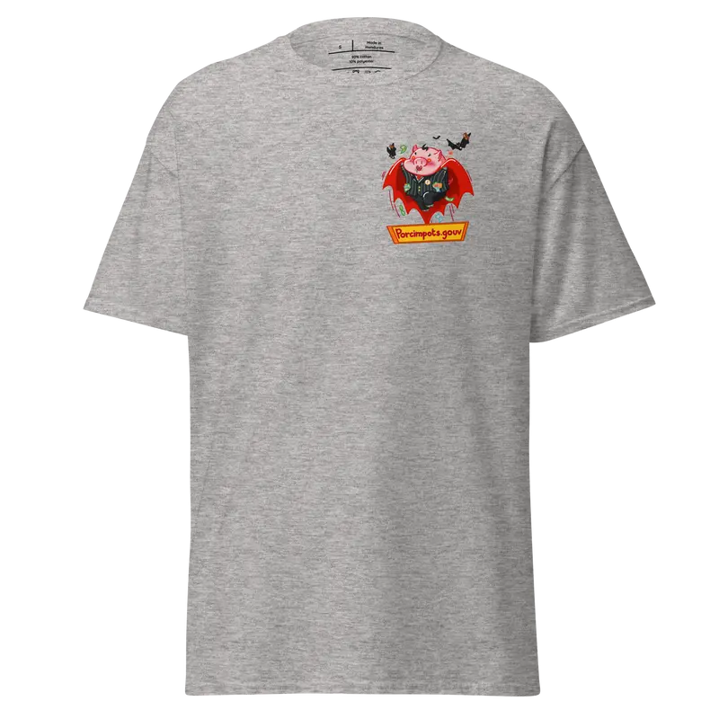 T-shirt Porcimpots.gouv - couleurs claires