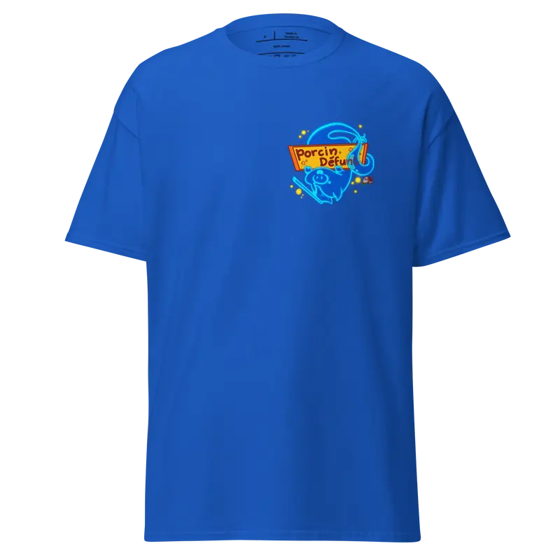 T-shirt Porcin Défunt - couleurs vives