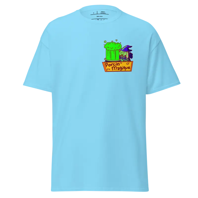 T-shirt Porcin Magique - couleurs claires