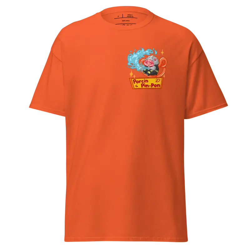 T-shirt Porcin Pin-Pon - couleurs vives