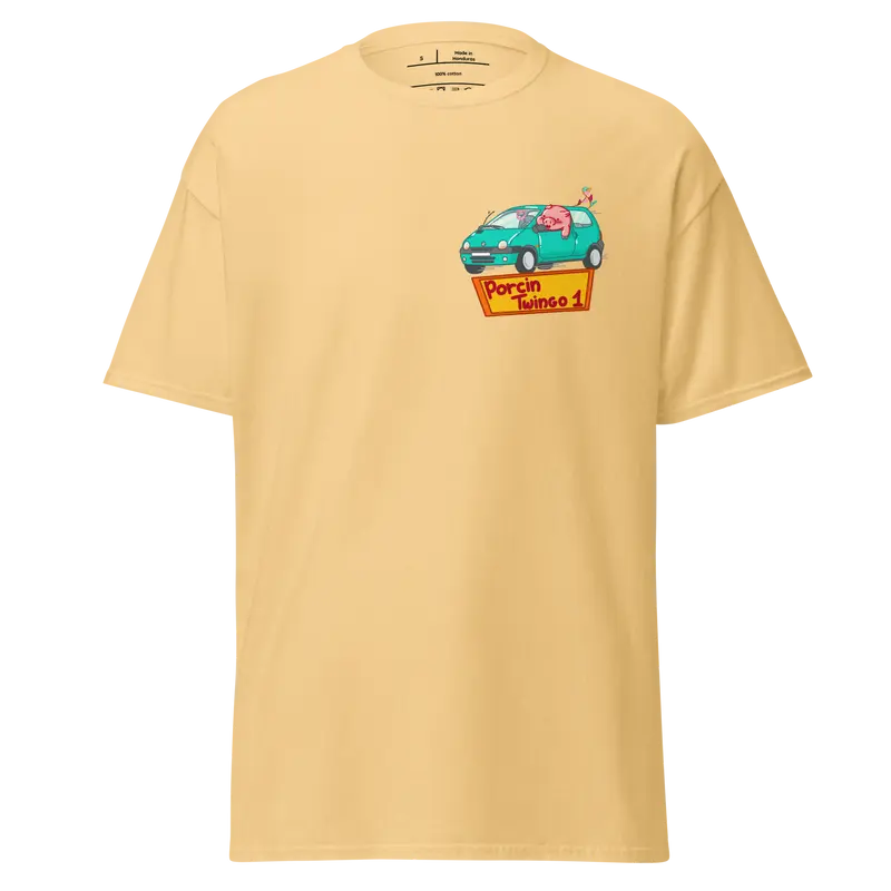 T-shirt Porcin Twingo 1 - couleurs claires